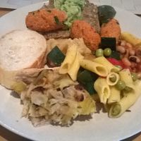 verschiedenes vom Buffet at Veganer Mitbring-Brunch in Unna