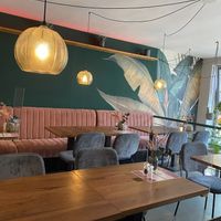 Second floor at EM Breakfast Club in Hamburg