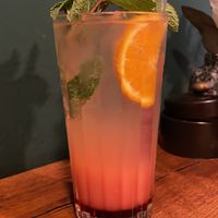 Homemade lemonade   at EM Breakfast Club in Hamburg