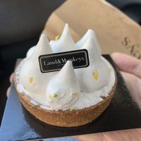 Tartelette citron meringuée  at Land & Monkeys - Beaumarchais in Paris