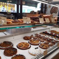 Selection of cakes, pastries etc. at Land & Monkeys - Beaumarchais in Paris