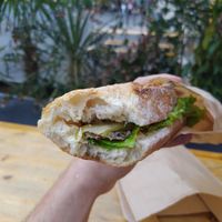 A pate and pickle DANGwich at Land & Monkeys - Beaumarchais in Paris