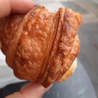 Croissant at Land & Monkeys - Beaumarchais in Paris
