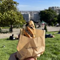 Chocolate pastry   at Land & Monkeys - Beaumarchais in Paris
