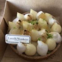 Lemon meringue tart  at Land & Monkeys - Beaumarchais in Paris