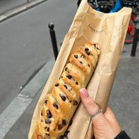 Pain au chocolat at Land & Monkeys - Beaumarchais in Paris