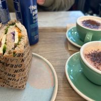 Tofu sandwhich  at Land & Monkeys - Beaumarchais in Paris