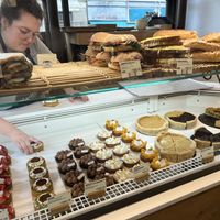 More patisserie, flans, sandwiches and croque monsieur   at Land & Monkeys - Beaumarchais in Paris