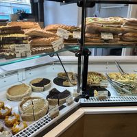More sandwiches, salads and quiches!  at Land & Monkeys - Beaumarchais in Paris