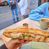 "Tuna" sandwich at Land & Monkeys - Beaumarchais in Paris