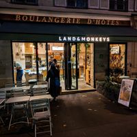 Outside of Land & Monkeys -- Beaumarchais at Land & Monkeys - Beaumarchais in Paris