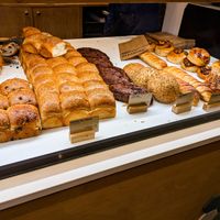 Some of the breads at Land & Monkeys -- Beaumarchais at Land & Monkeys - Beaumarchais in Paris