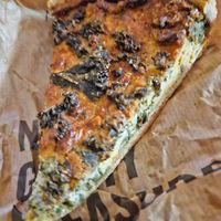 Quiche kale at Land & Monkeys - Beaumarchais in Paris