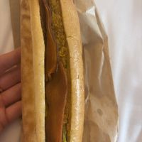 Ham mimosa sandwich  at Land & Monkeys - Beaumarchais in Paris