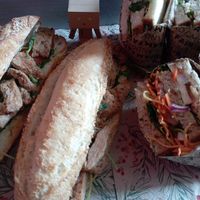 Sandwiches at Land & Monkeys - Beaumarchais in Paris