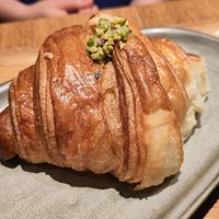 Croissant Pistache at Land & Monkeys - Beaumarchais in Paris