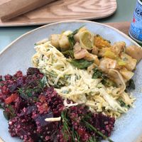 Salad - yumm at Land & Monkeys - Beaumarchais in Paris