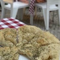 Focaccia at Al Sanpietrino Trattoria in Lisbon