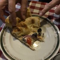 White base pizza  at Al Sanpietrino Trattoria in Lisbon