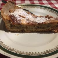 Sicilian pie  at Al Sanpietrino Trattoria in Lisbon