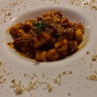 Gnocchi with ragu at Al Sanpietrino Trattoria in Lisbon