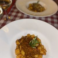 amazing ragu gnocchi  at Al Sanpietrino Trattoria in Lisbon