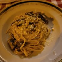 Carbonara at Al Sanpietrino Trattoria in Lisbon