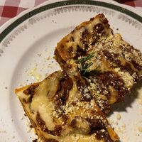 Lasagne   at Al Sanpietrino Trattoria in Lisbon