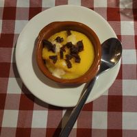 Polenta and sausage bite at Al Sanpietrino Trattoria in Lisbon