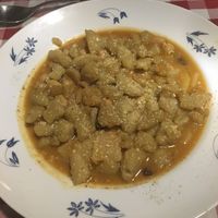 Spätzle appetizer at Al Sanpietrino Trattoria in Lisbon