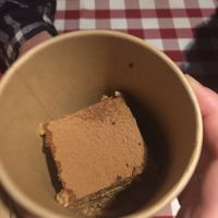 Tiramisu to-go at Al Sanpietrino Trattoria in Lisbon