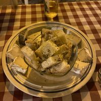 Cheese platter   at Al Sanpietrino Trattoria in Lisbon