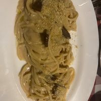 Carbonara at Al Sanpietrino Trattoria in Lisbon