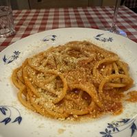 Amatricana   at Al Sanpietrino Trattoria in Lisbon