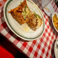 Lasagne at Al Sanpietrino Trattoria in Lisbon