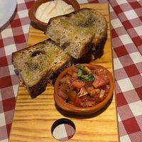 Bruschetta at Al Sanpietrino Trattoria in Lisbon