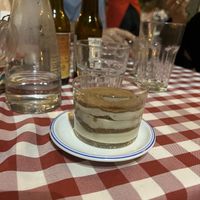 Tiramisu  at Al Sanpietrino Trattoria in Lisbon