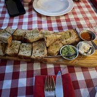 Bruschetta  at Al Sanpietrino Trattoria in Lisbon
