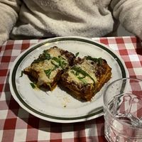 Lasagna  at Al Sanpietrino Trattoria in Lisbon