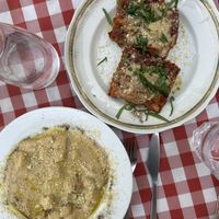 Gnocchi and lasagna   at Al Sanpietrino Trattoria in Lisbon