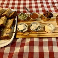 Italian delicacy plate starter  at Al Sanpietrino Trattoria in Lisbon