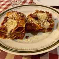 Lasagna   at Al Sanpietrino Trattoria in Lisbon