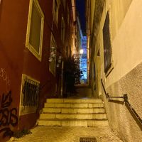 Alfama  at Al Sanpietrino Trattoria in Lisbon