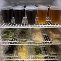 Various dishes in the refrigerator   at Like Tofu 來客豆腐 in Taipei