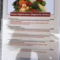 Menu - Dishes 2 at Fishtail in Lisbon