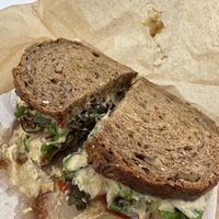 Hummus sandwichh  at VANtastic in Funchal