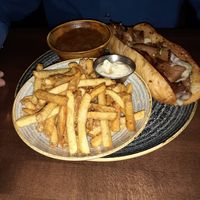 Beaf dip at Vegan Street in Calgary