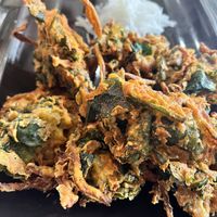 Kale pakoda  at Angel Indian Restaurant in Jackson Heights