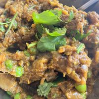 Baingan bharta  at Angel Indian Restaurant in Jackson Heights