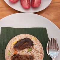 You can bring your own additional veggies (I brought my own tomato and cucumber) or other stuff and get it cut up or cook here at Ataya in Jakarta